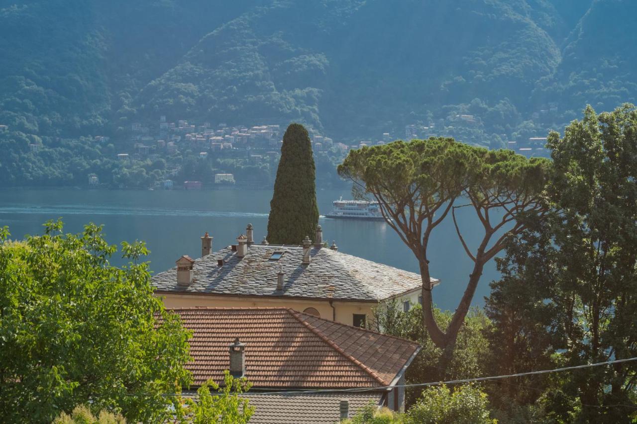 Apartmán P Terrace - Lake View By Rent All Como Laglio Exteriér fotografie